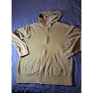 UFC Gym Hoodie Green Full Zip Mens Large Jacket